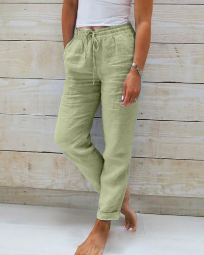 Denise™ | Comfortable Wide Leg Pants with Drawstring 5