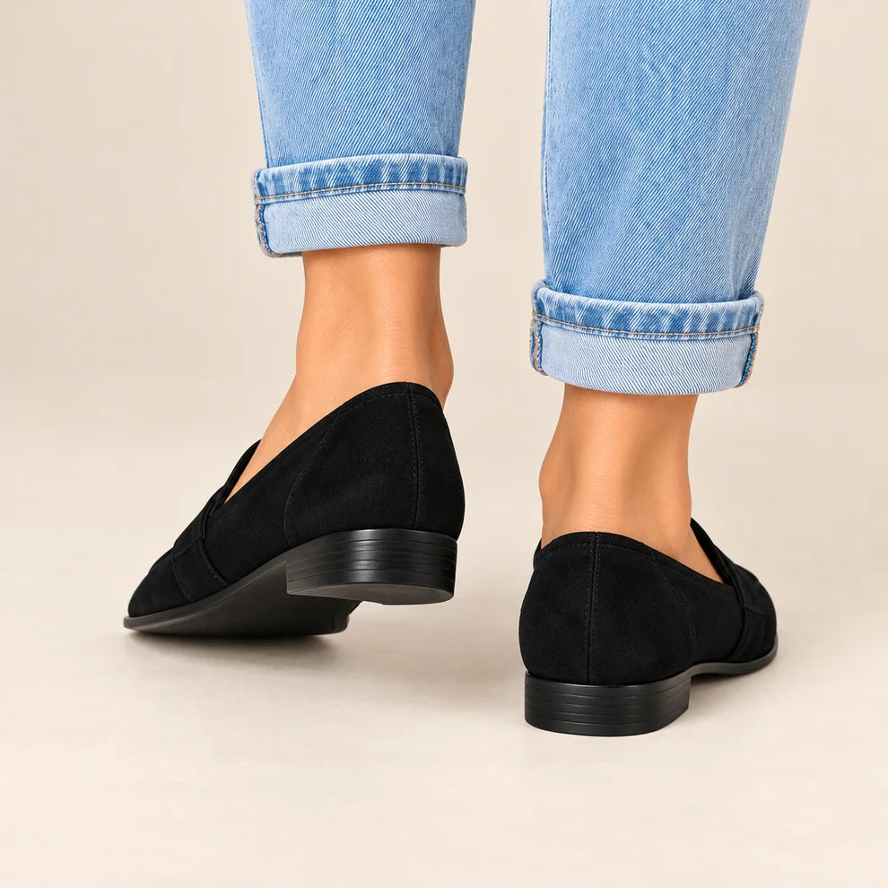 Patricia™ | Orthopedic Suede Slip-Ons with Pointed Toe