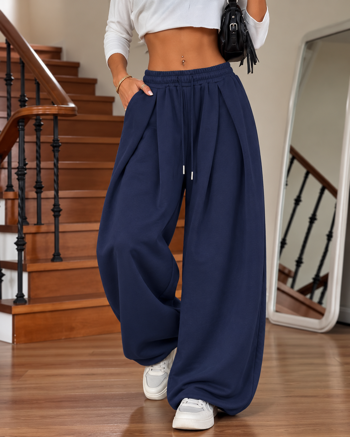 Nancy™ | Relaxed Wide-Leg Joggers
