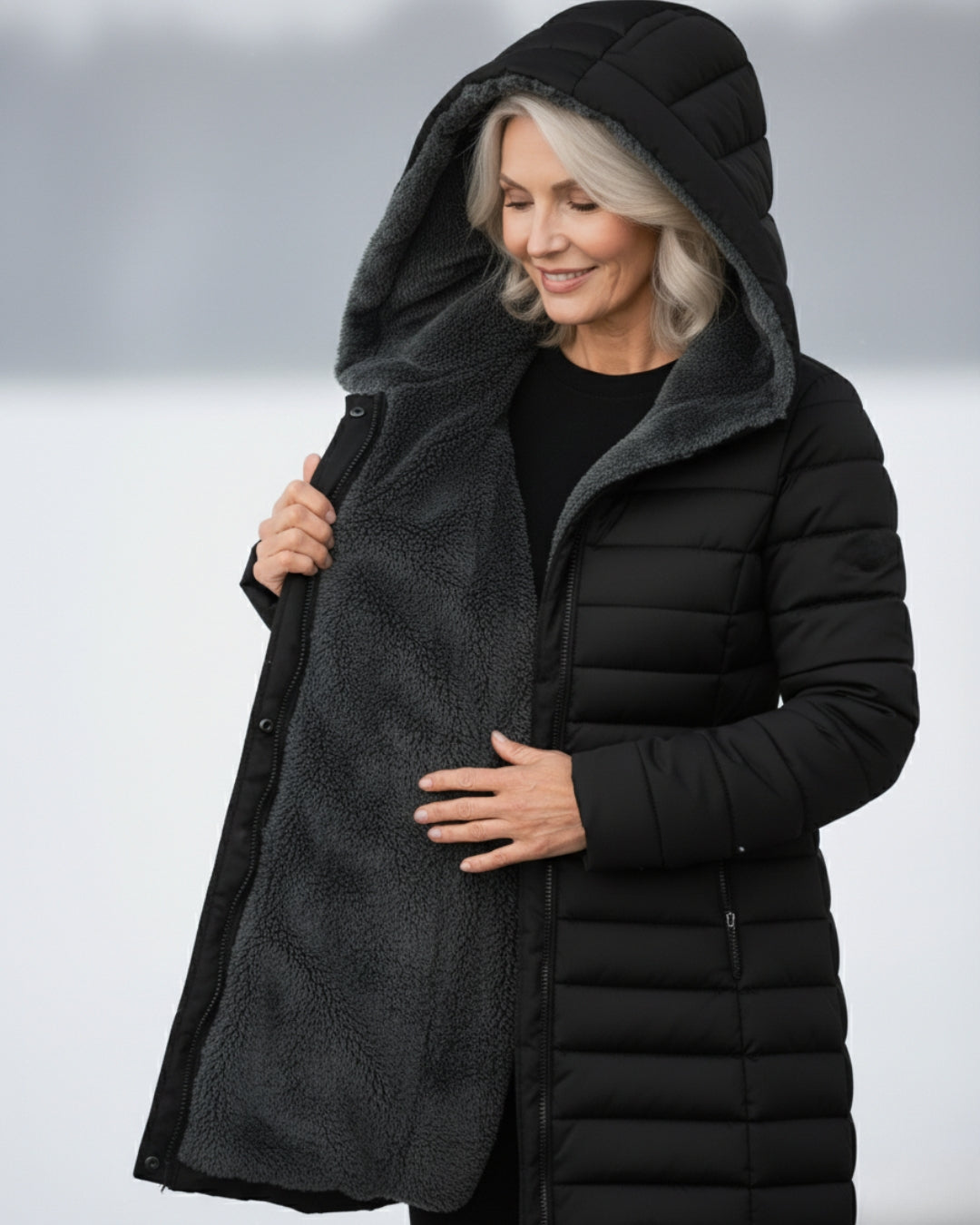 Marilyn™ | Warm Padded Winter Jacket with Hood 7
