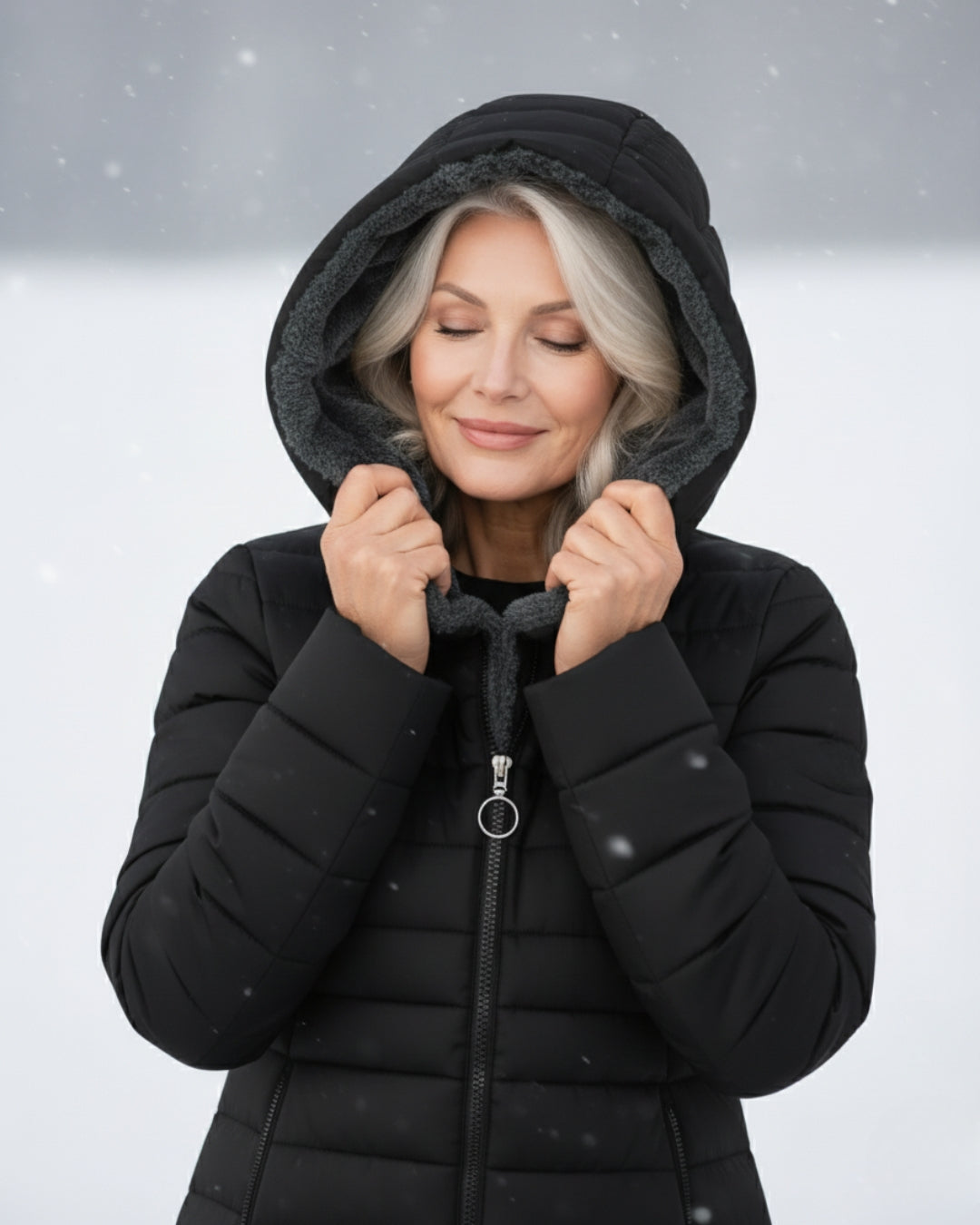 Marilyn™ | Warm Padded Winter Jacket with Hood 6