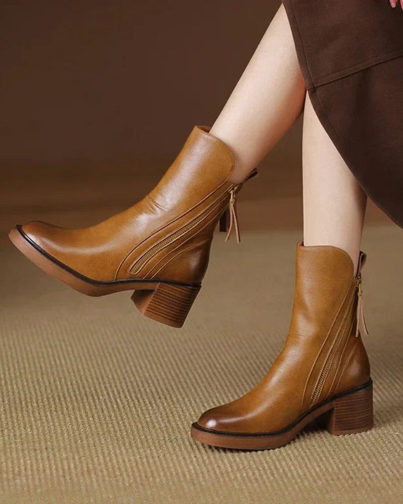 Beverly™ | Orthopedic Ankle Boots with Block Heel 3