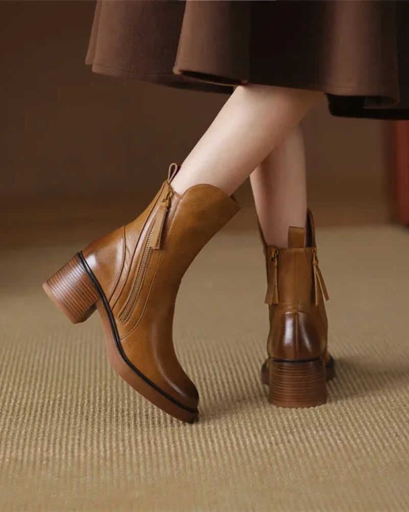 Beverly™ | Orthopedic Ankle Boots with Block Heel 14