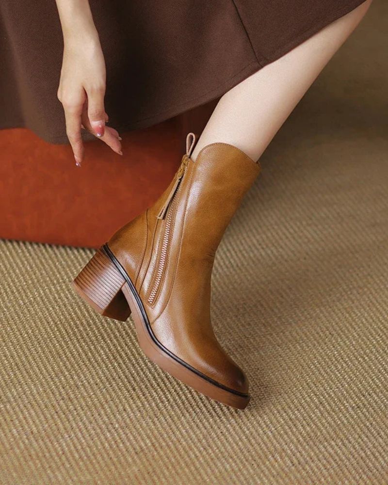 Beverly™ | Orthopedic Ankle Boots with Block Heel 15
