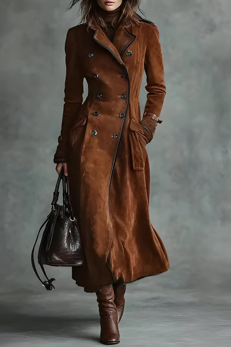 Chloe™ | Stylish Tailored Long Coat