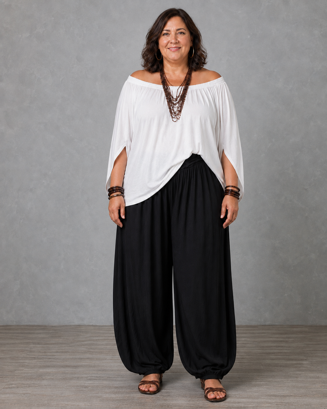 Hazel™ | Relaxed Off-Shoulder 2-Piece Set