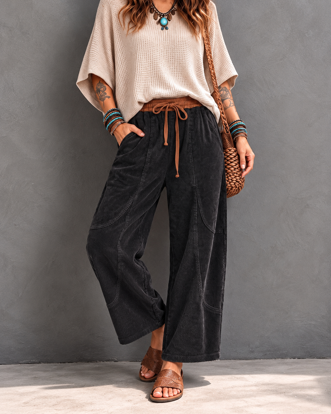 Patricia™ | Comfortable Corduroy Pants with Elastic Waist