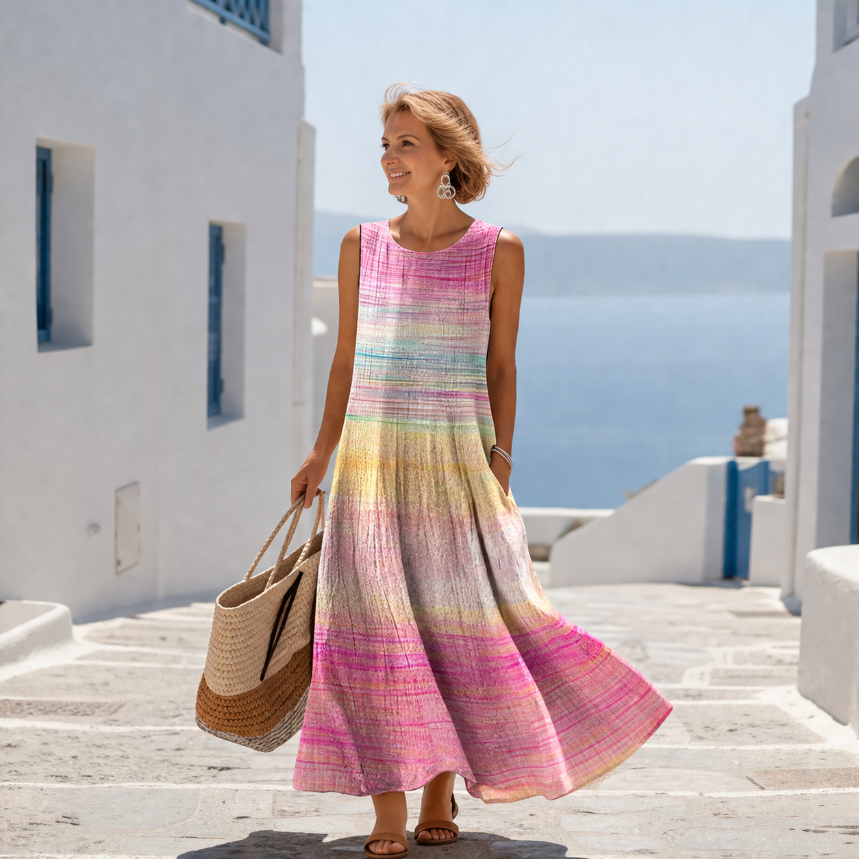 Camila™ | Tummy-Flattering Summer Dress