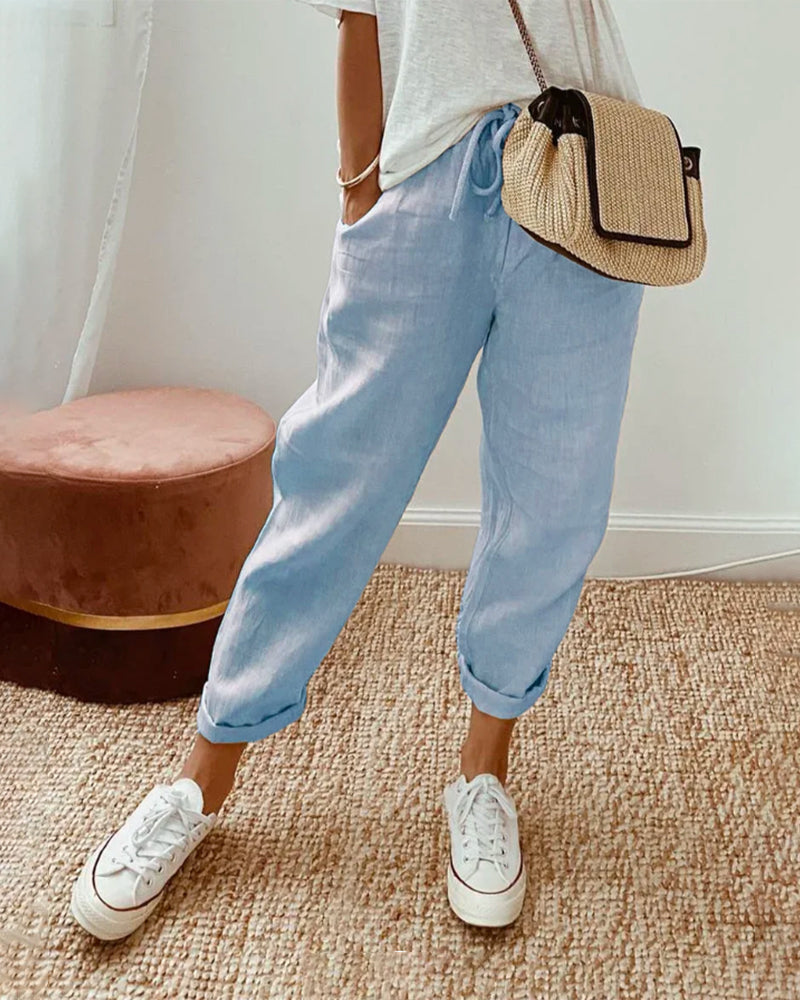 Flowing Comfortable Elegant Pants