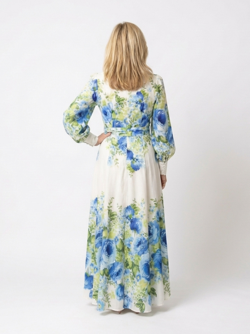Harper™ | Tummy-Flattering Floral Maxi Dress