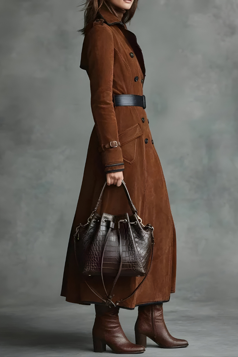 Chloe™ | Stylish Tailored Long Coat