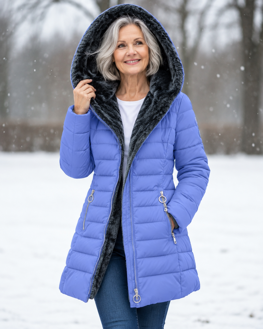 Lily™ | Warm Padded Winter Jacket with Hood