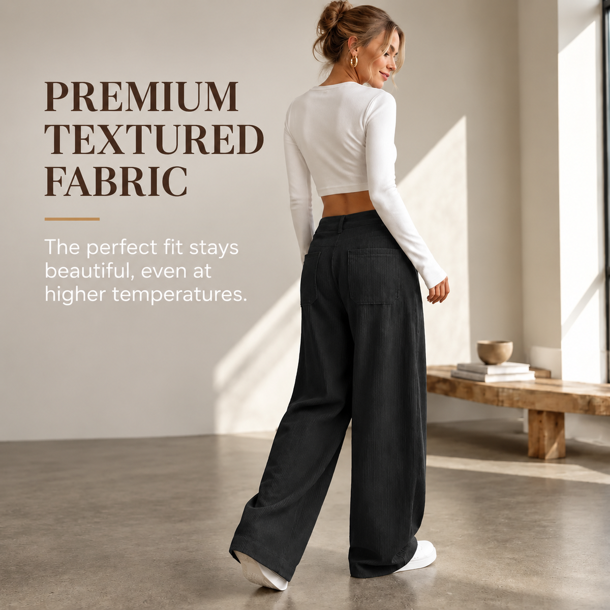Hazel™ | Comfortable Wide Leg Pants with Pockets