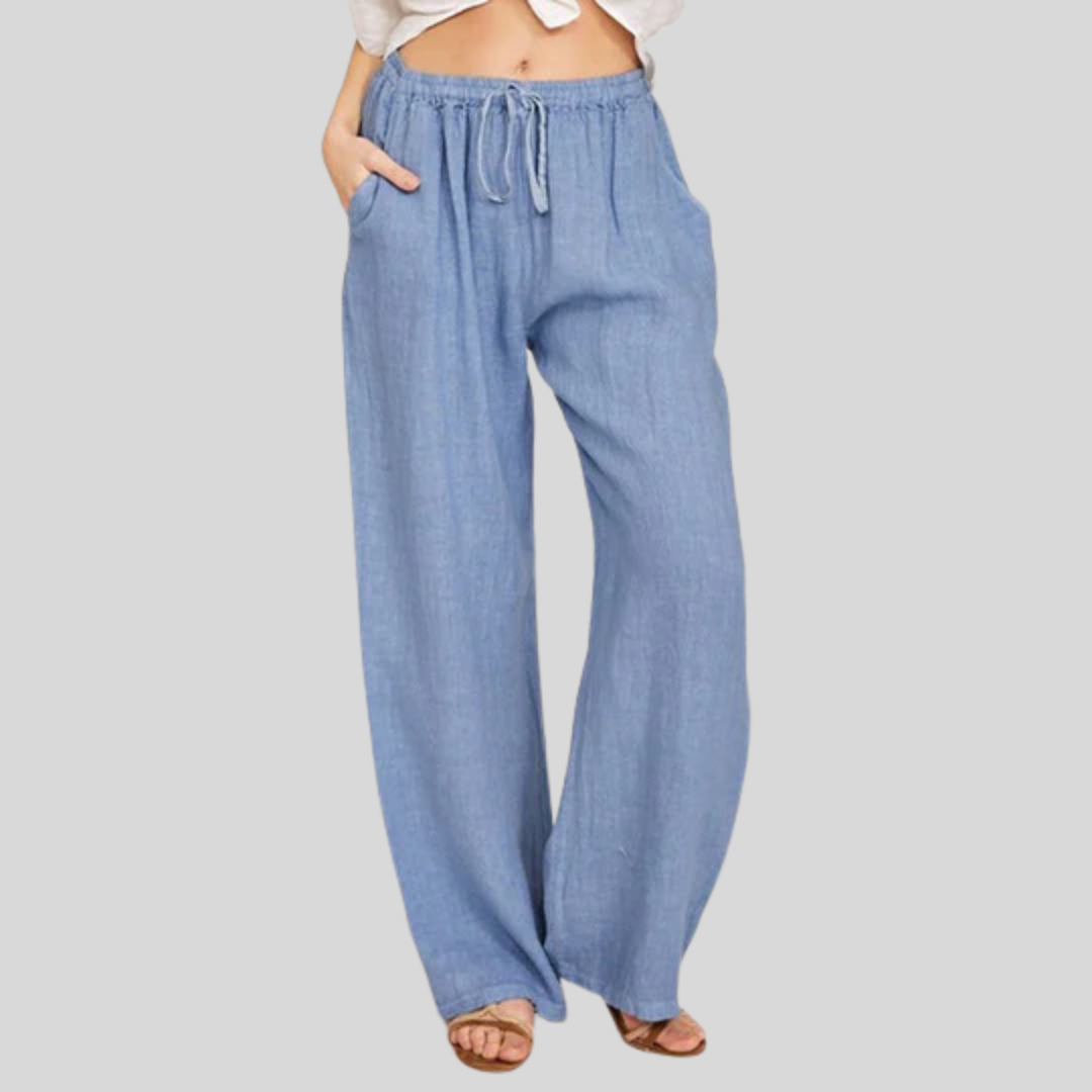 Enara - Comfortable Pants with Drawstrings