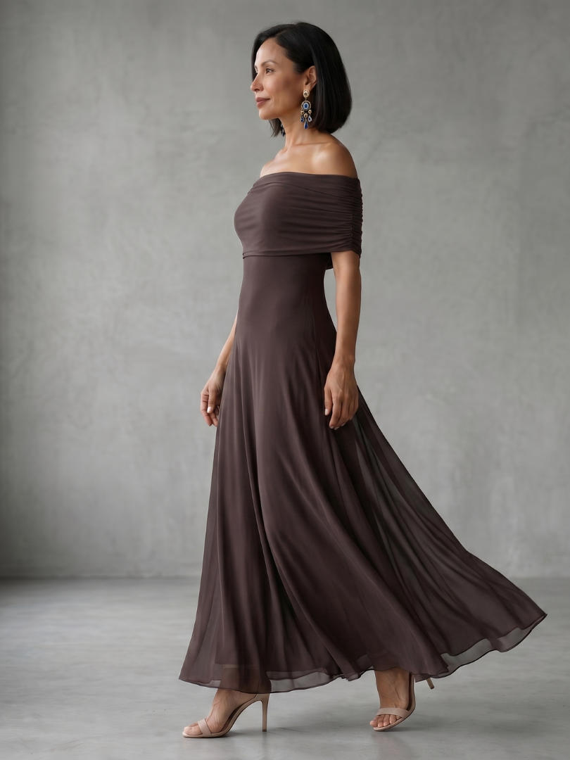 Bailey™ | Tummy-Flattering Draped Midi Dress