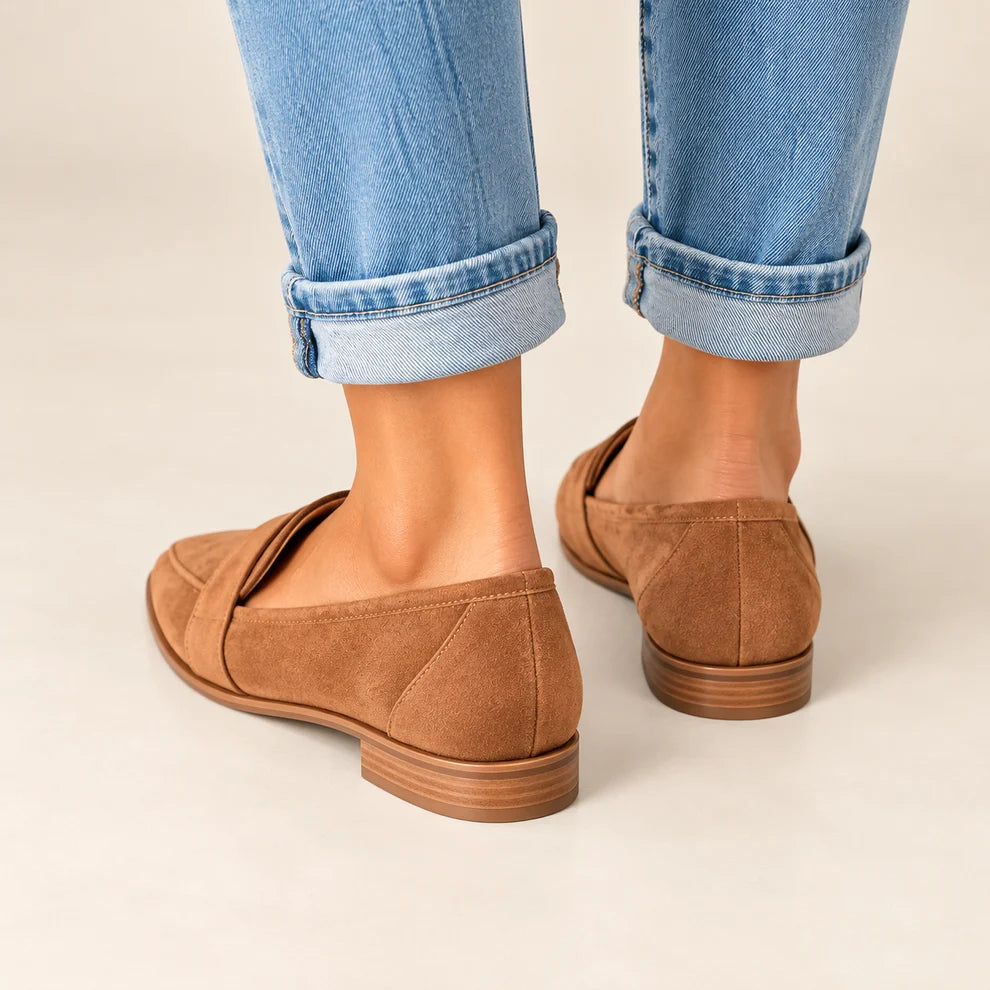 Patricia™ | Orthopedic Suede Slip-Ons with Pointed Toe