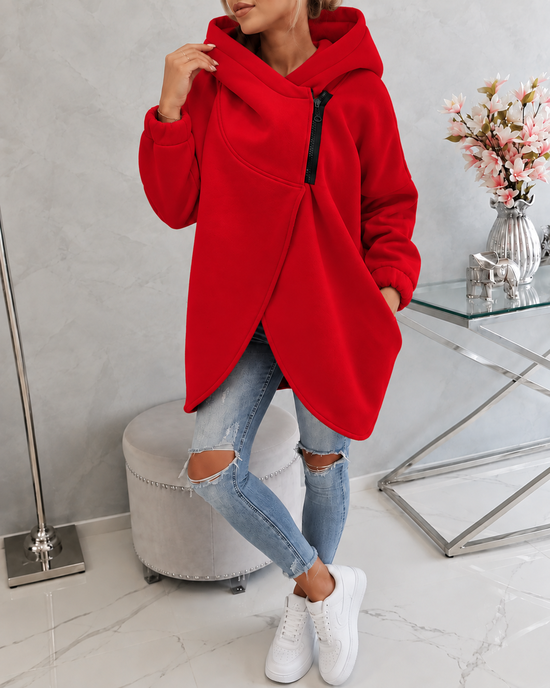 Patricia™ | Comfortable Hoodie Cardigan with Zipper
