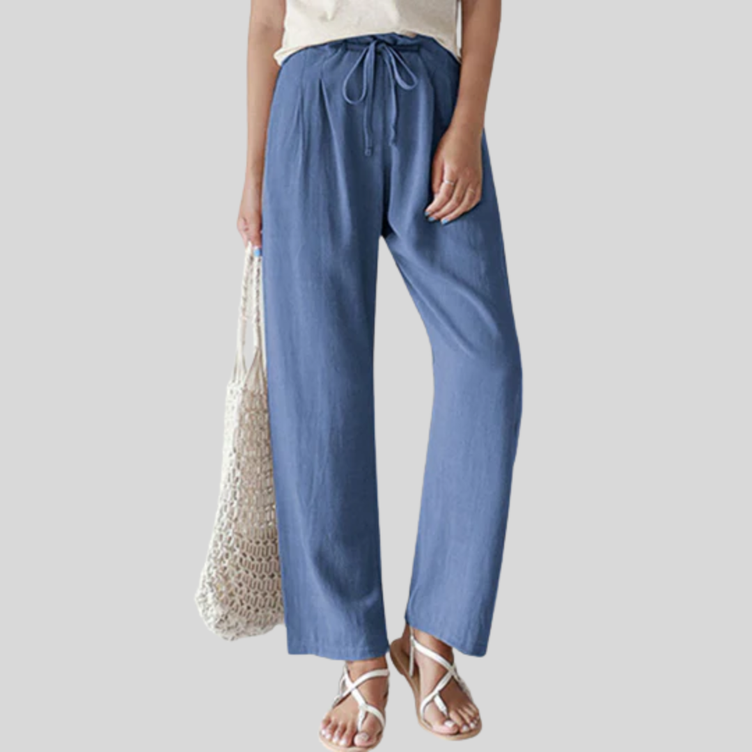 Vara - Relaxation Pants with Drawstrings