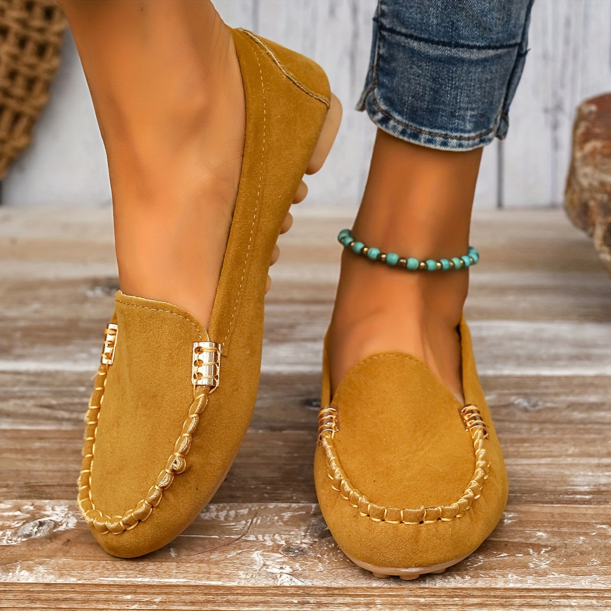 Maika™ | Moccasin-style Ballet Flats