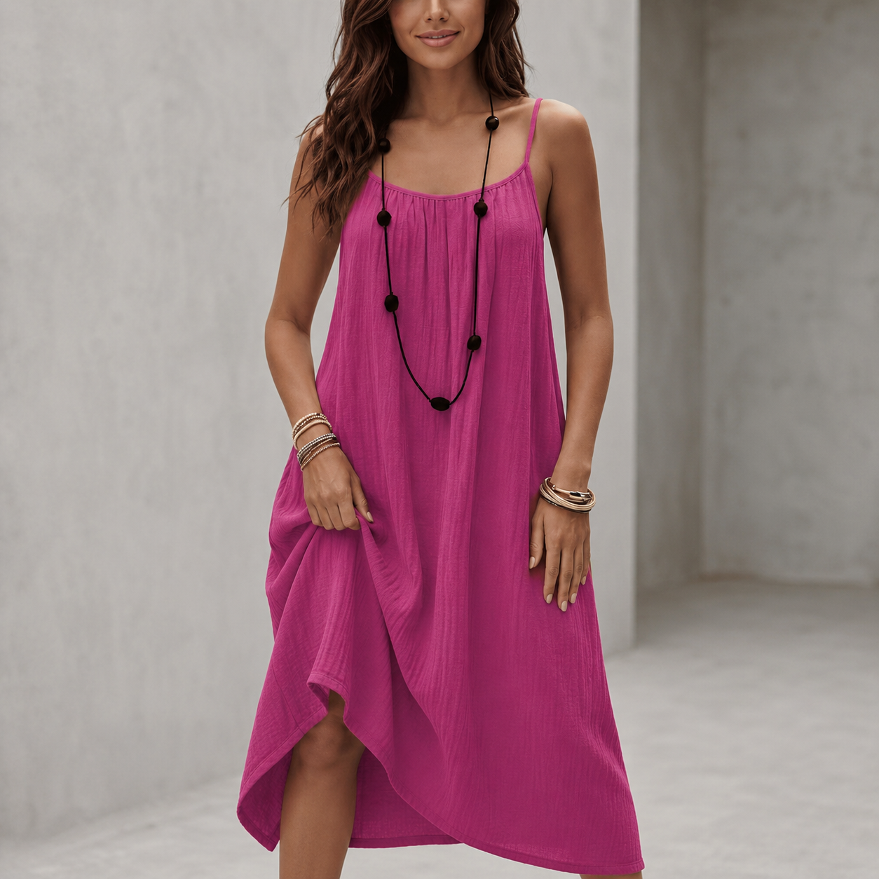 Hazel™ | Relaxed Tummy-Flattering Maxi Dress