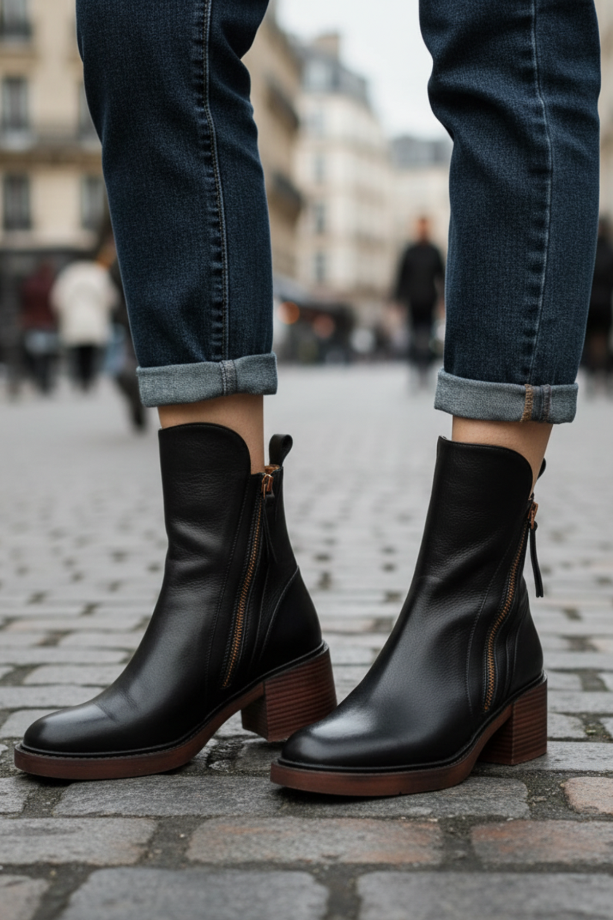 Beverly™ | Orthopedic Ankle Boots with Block Heel 5