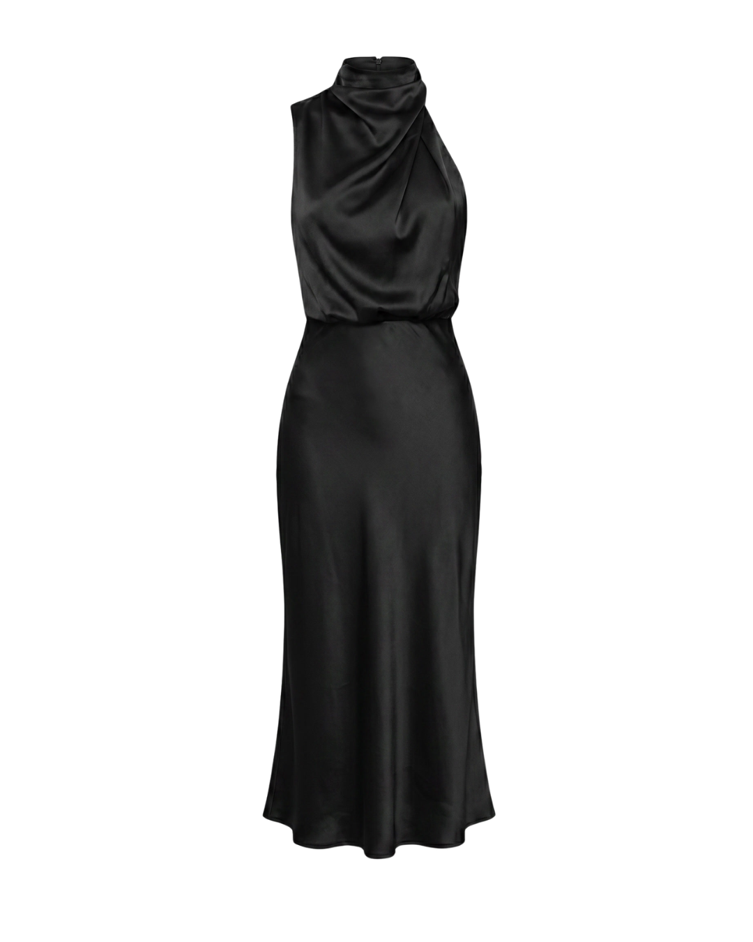 Satin Curtain Dress
