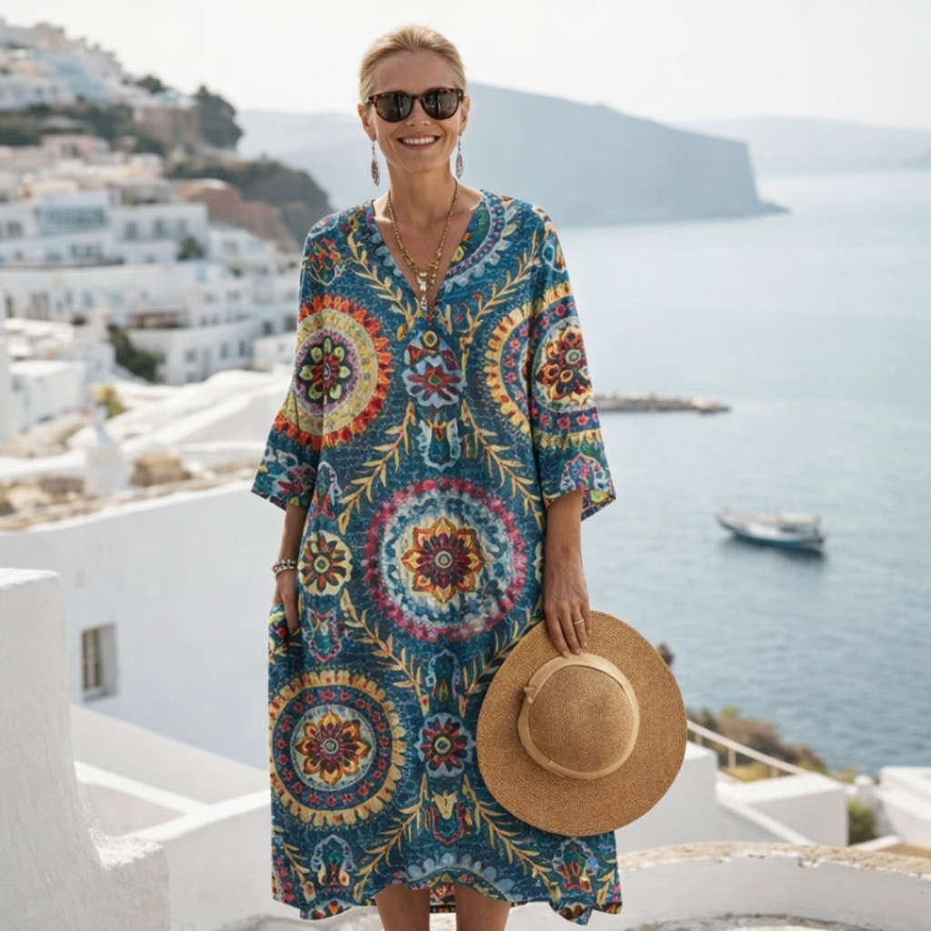 Ruby™ | Tummy-Flattering Summer Dress