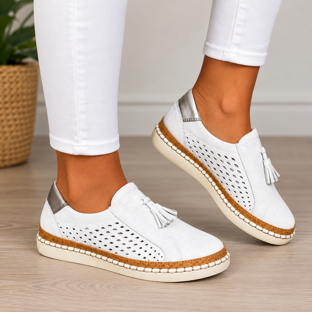 Karen™ | Orthopedic Slippers with Tassels