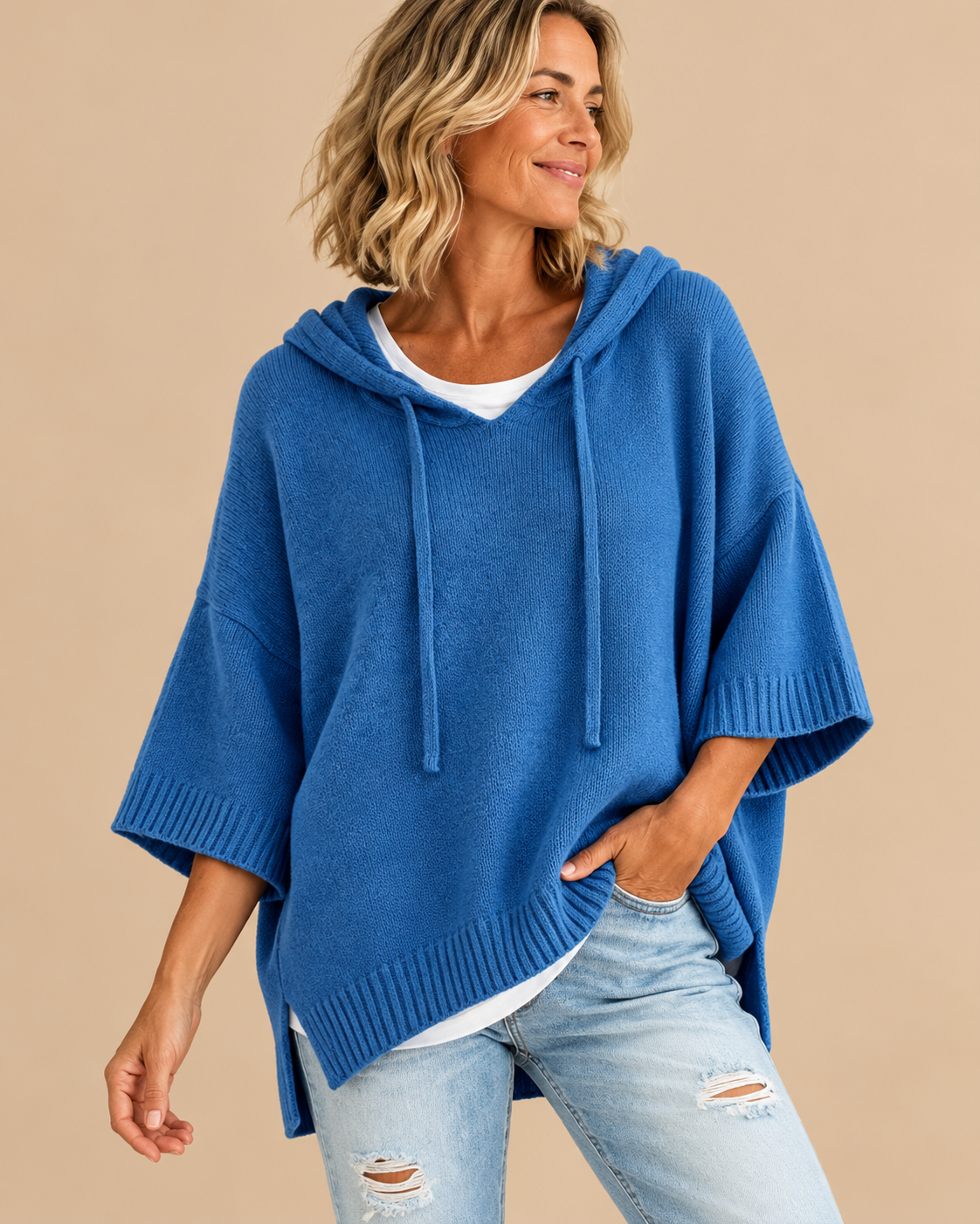 Patricia™ | Soft Hooded Poncho