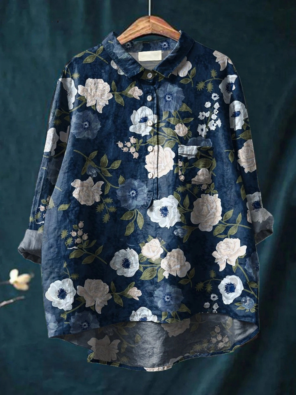 Lauren - Airy Floral Shirt