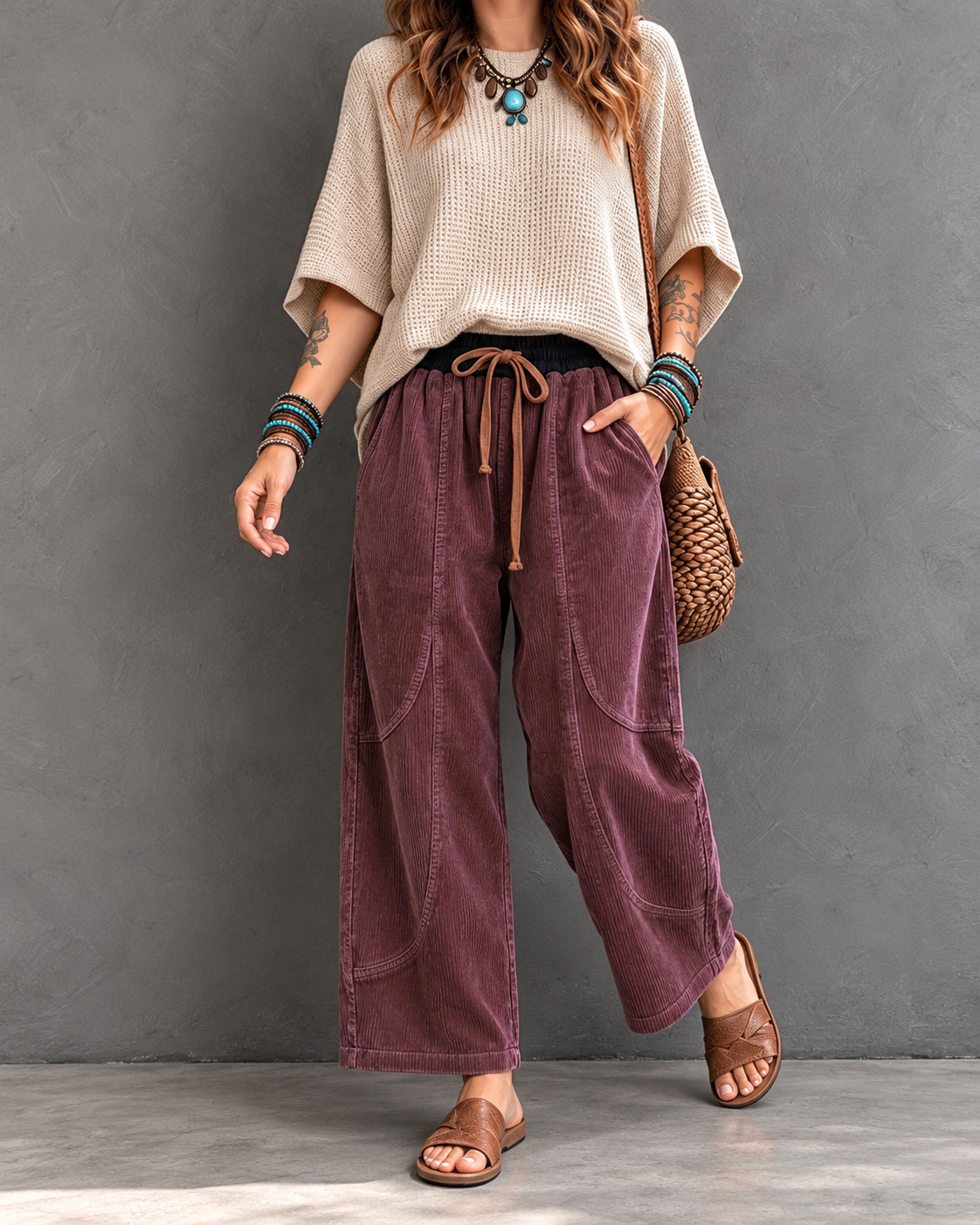 Patricia™ | Comfortable Corduroy Pants with Elastic Waist