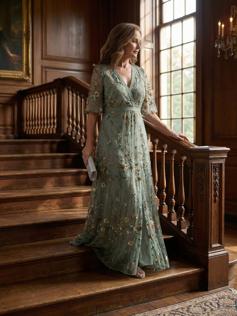 Lauren™ | Tummy-Flattering Halter Maxi Dress