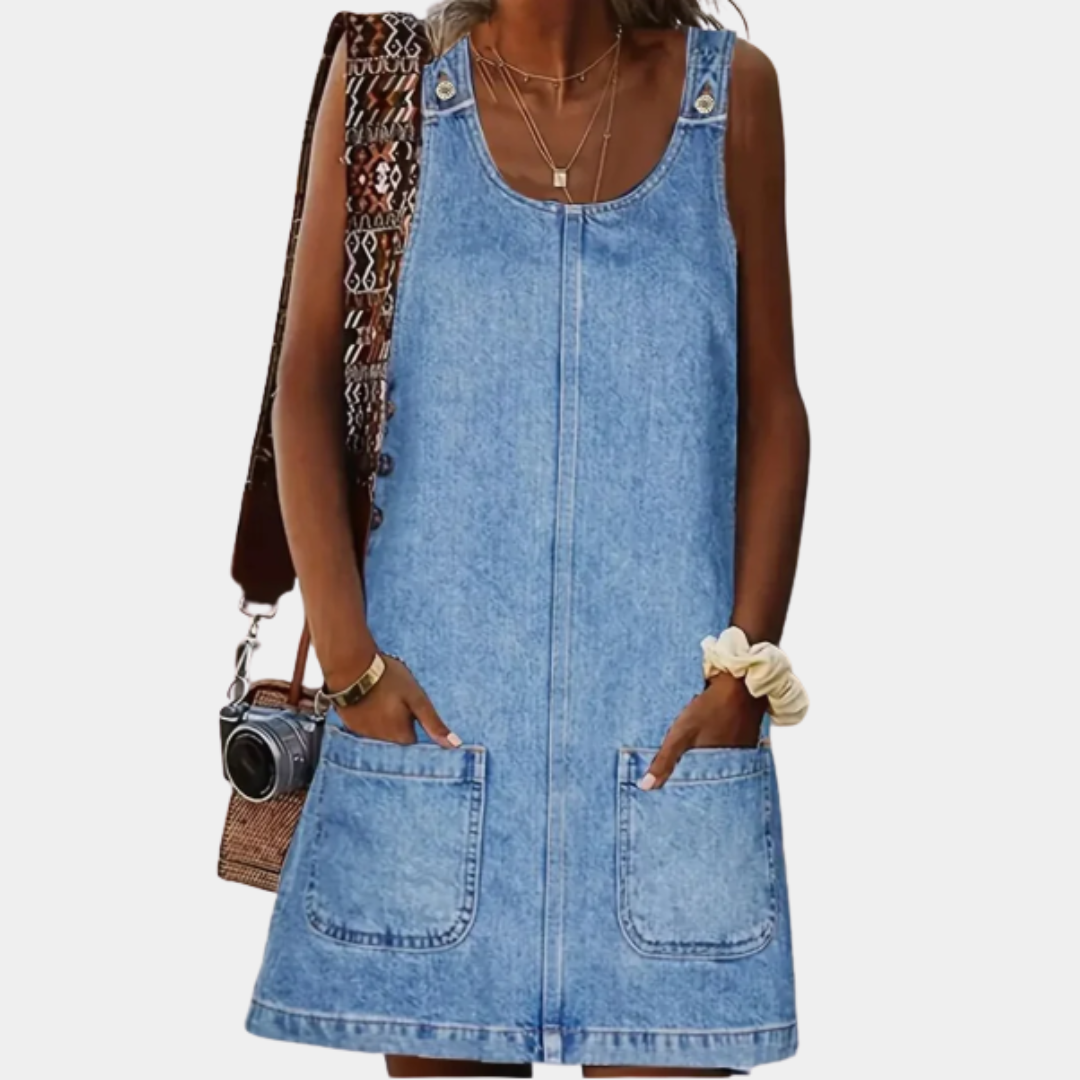 Saylor™ | Casual Denim Look Dress