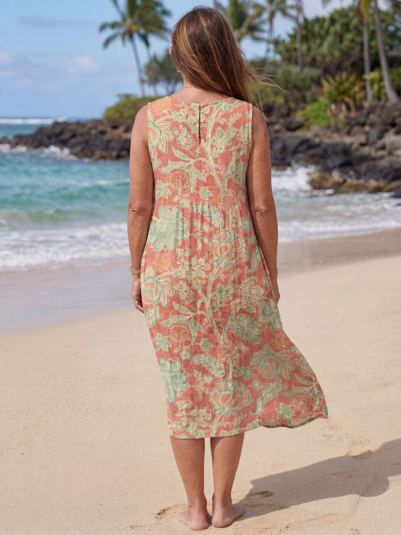 Larissa | Beach Midi Dress