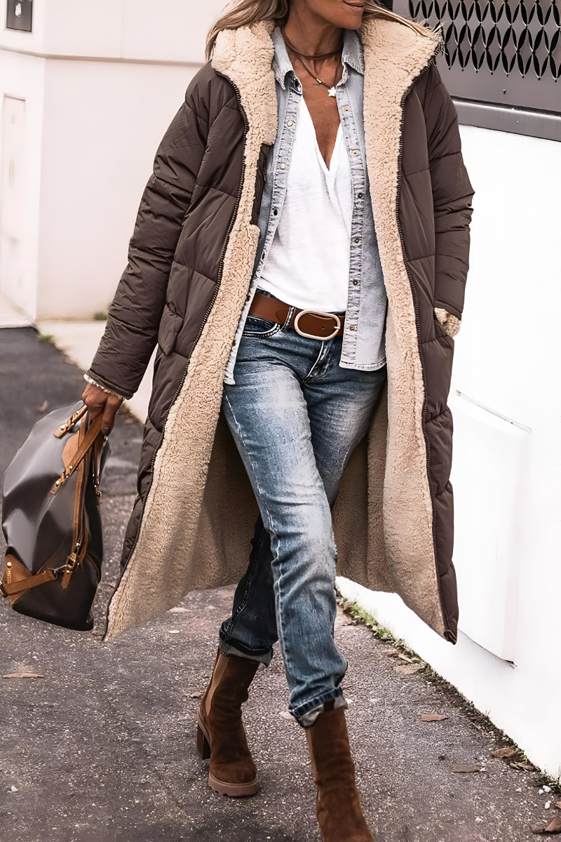 Harper™ | Elegant Thick Quilted Jacket
