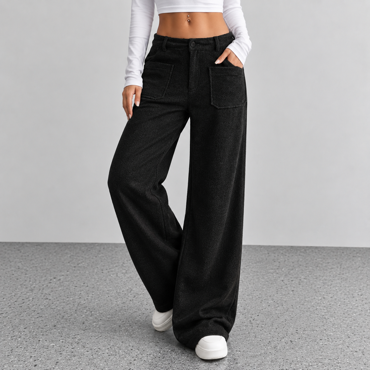 Hazel™ | Comfortable Wide Leg Pants with Pockets