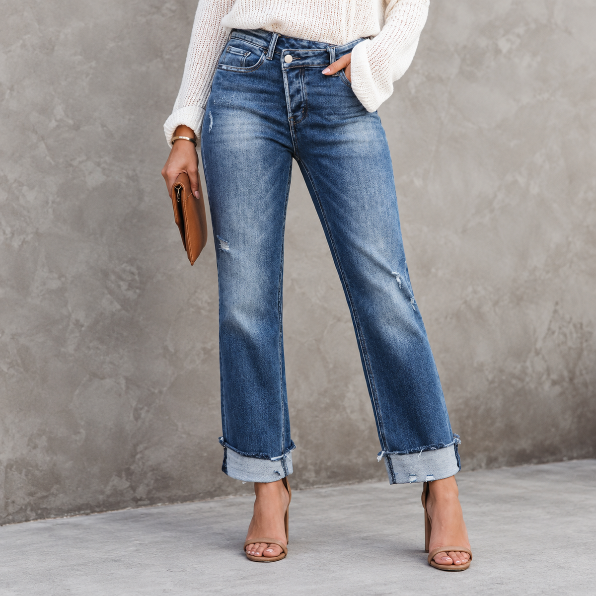 Susan™ | Flattering High-Waisted Stretch Jeans