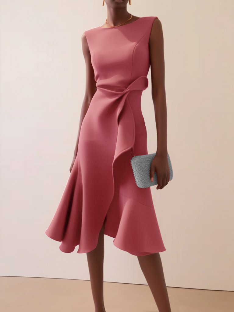 Darlene | Sophisticated Midi Dress