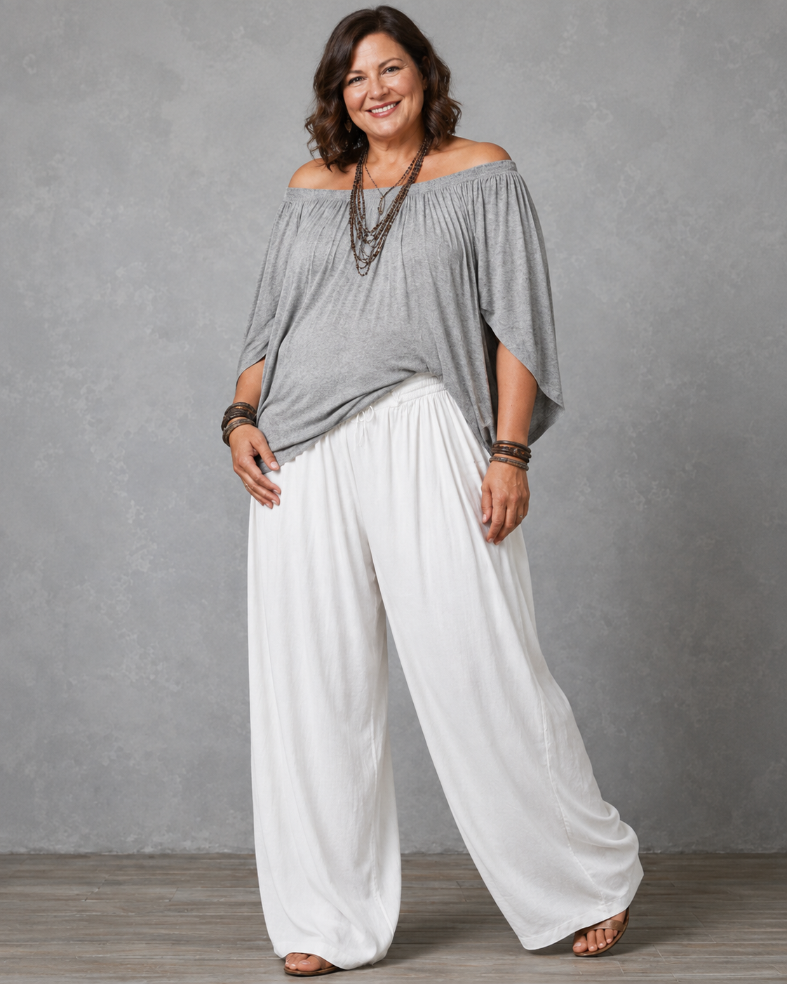 Hazel™ | Relaxed Off-Shoulder 2-Piece Set