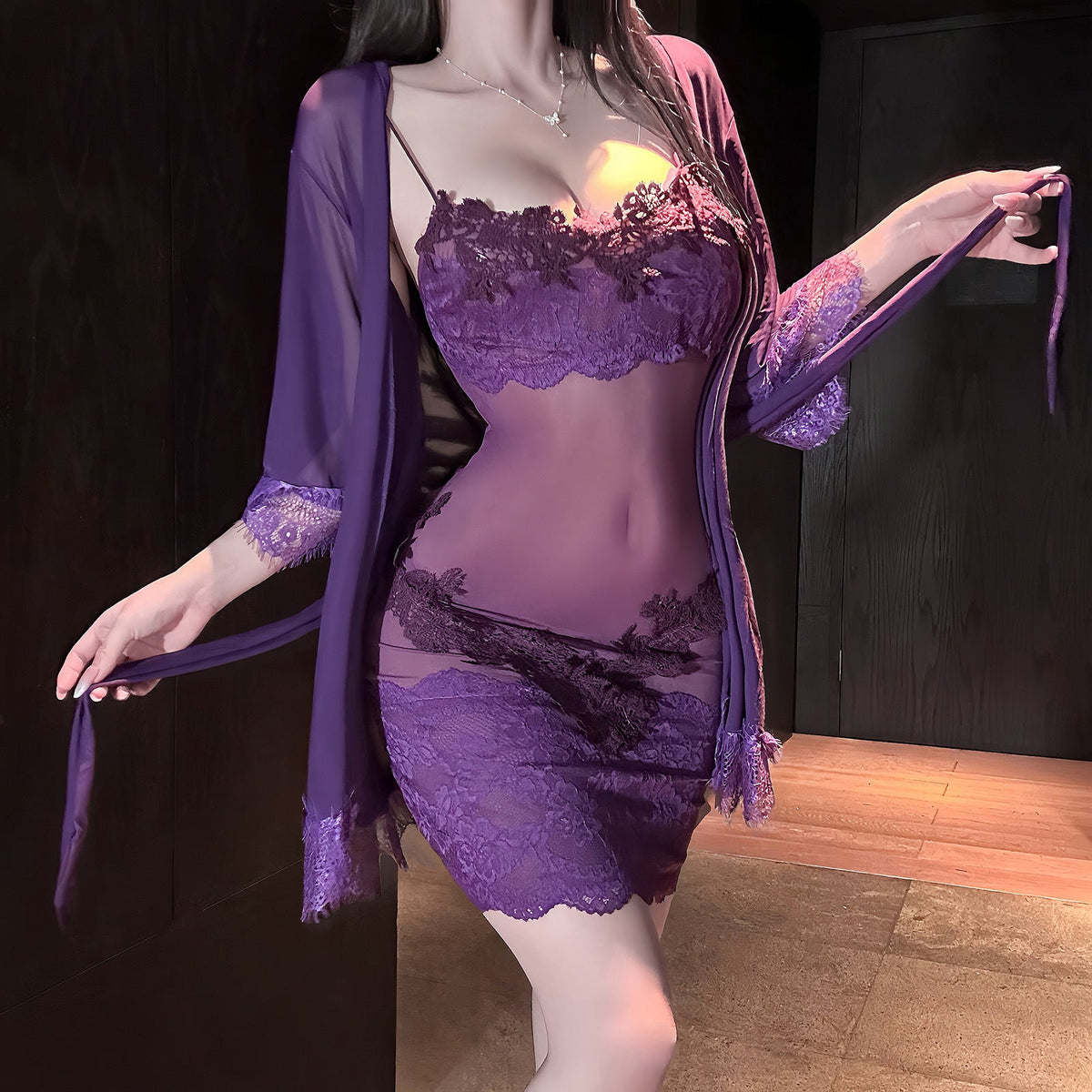 Susan™ | Elegant Lace Night Set
