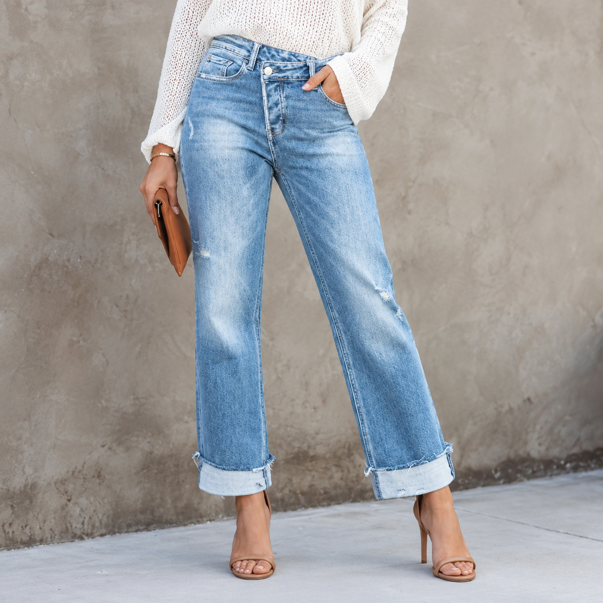 Susan™ | Flattering High-Waisted Stretch Jeans