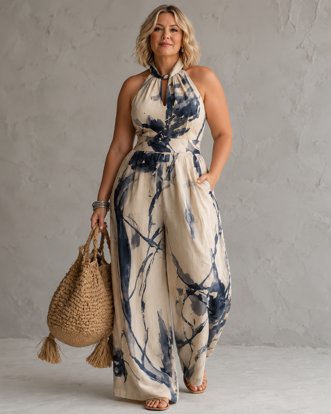Riley™ | Wide-Leg Tummy-Control Jumpsuit