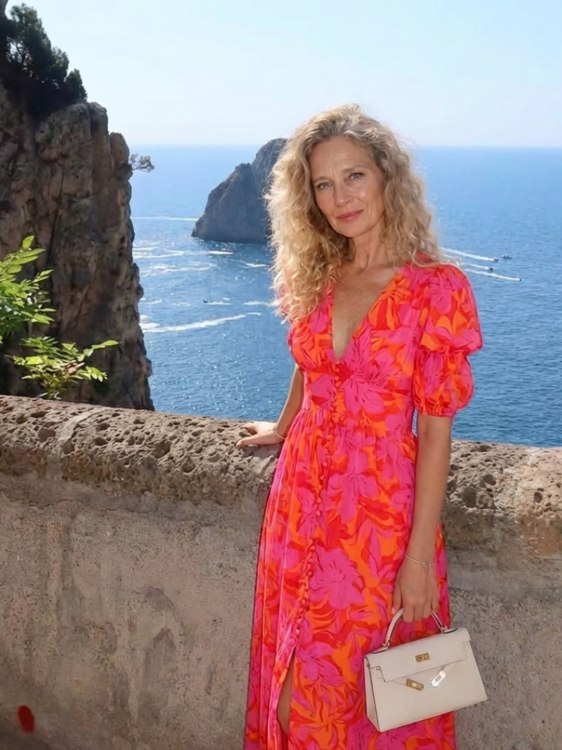 Willow™ | Tummy-Flattering Floral Midi Dress