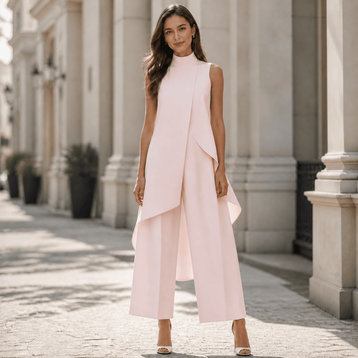 Diane™ | Elegant Sleeveless Set with Wide Pants 5