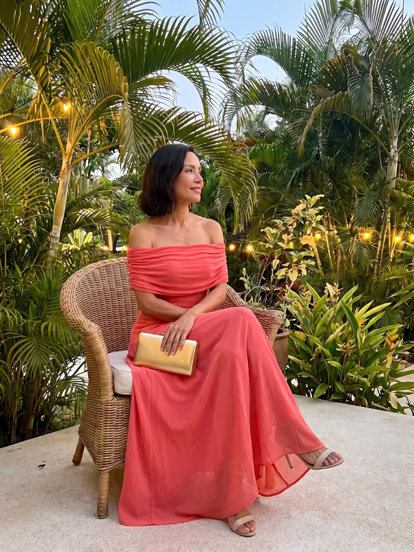 Bailey™ | Tummy-Flattering Draped Midi Dress