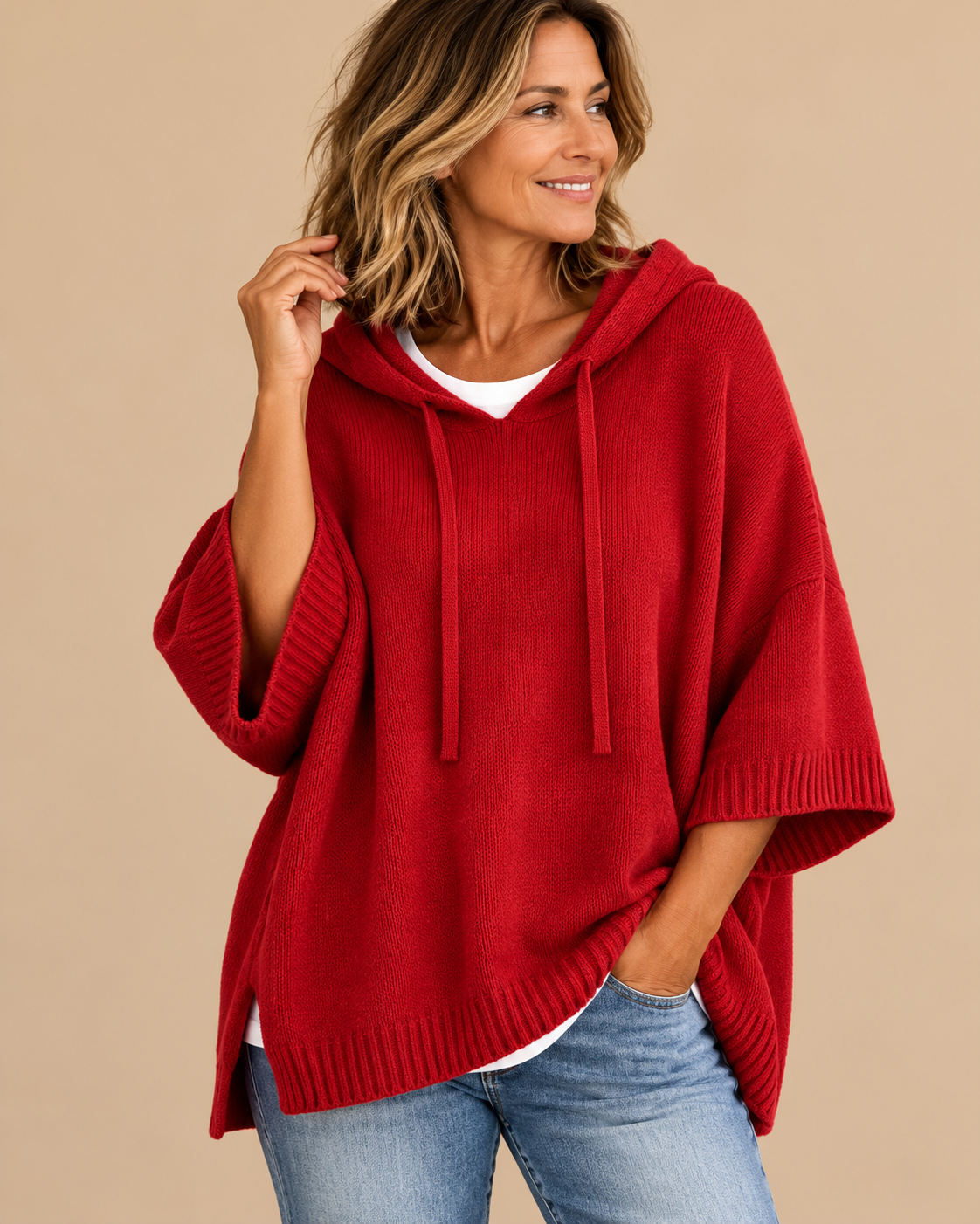 Patricia™ | Soft Hooded Poncho