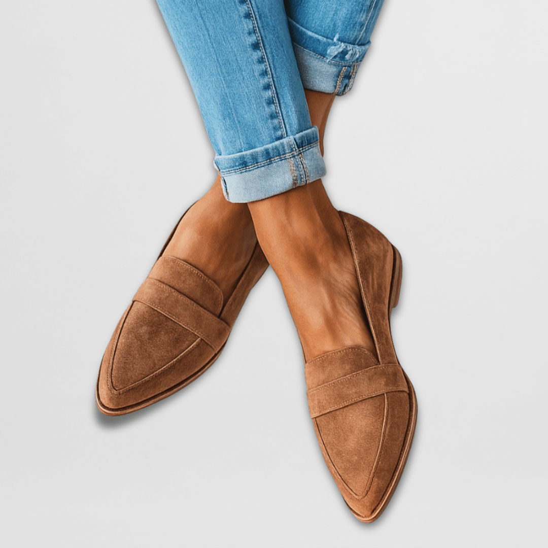Helen | Soft Suede Orthopedic Slippers