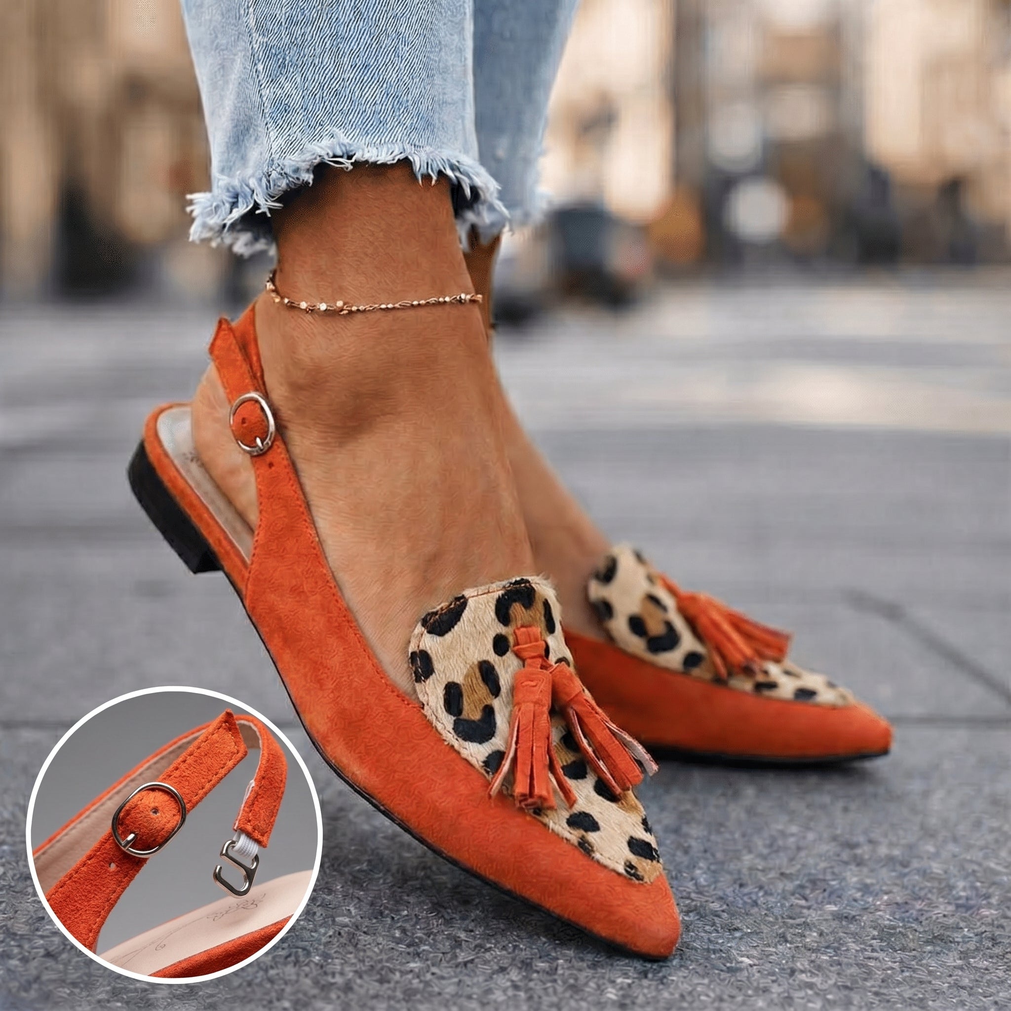 Lorena Sandals with Straps and Tassels