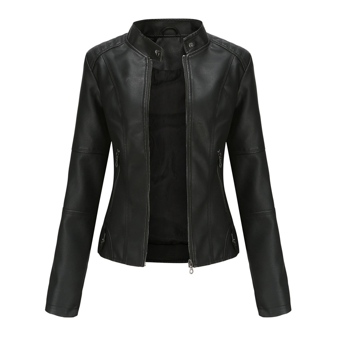 Paisley™ | Classic Fitted Leather Jacket