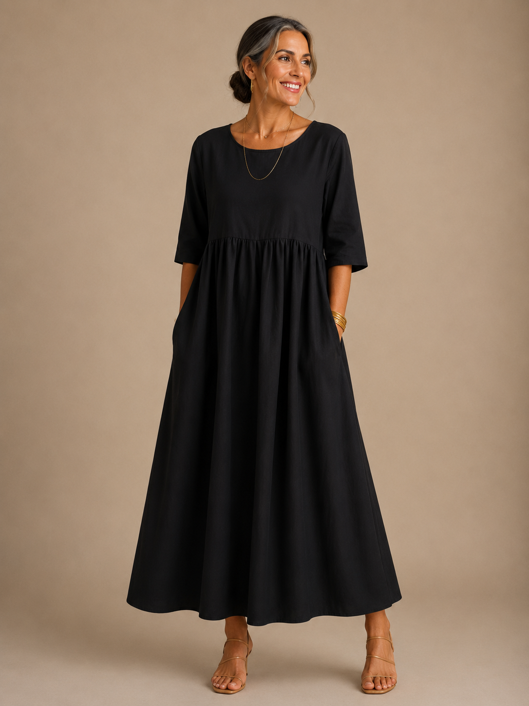 Estella™ | Flattering Everyday Tummy Flattering Dress